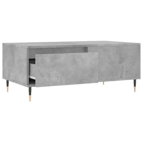 Stolić za kavu boja betona 90x50x36,5 cm konstruirano drvo - Beton siva 1 Cijena