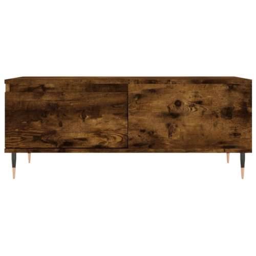 Stolić za kavu boja hrasta 90x50x36,5 cm konstruirano drvo - Dimljeni hrast 1 Cijena