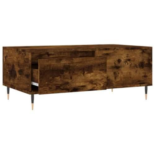 Stolić za kavu boja hrasta 90x50x36,5 cm konstruirano drvo - Dimljeni hrast 1 Cijena