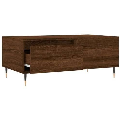 Stolić za kavu smeđa boja hrasta 90x50x36,5cm konstruirano drvo - Smeđi hrast 1 Cijena