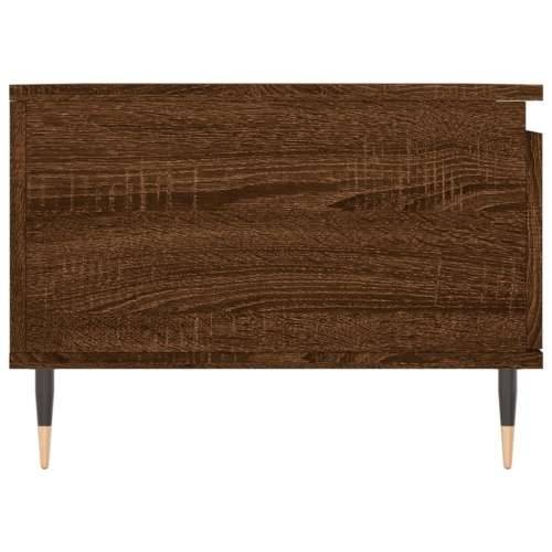 Stolić za kavu smeđa boja hrasta 90x50x36,5cm konstruirano drvo - Smeđi hrast 1 Cijena