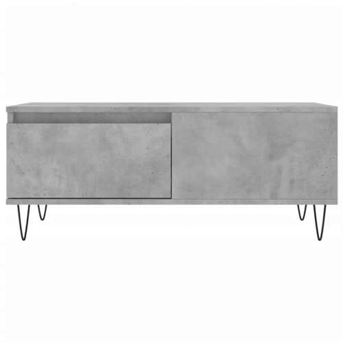 Stolić za kavu boja betona 90x50x36,5 cm konstruirano drvo - Beton siva 1 Cijena