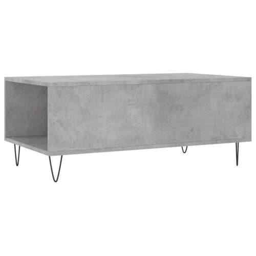 Stolić za kavu boja betona 90x50x36,5 cm konstruirano drvo - Beton siva 1 Cijena