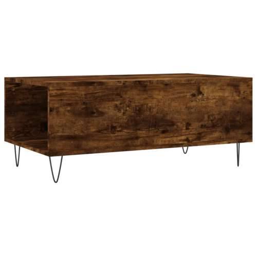 Stolić za kavu boja hrasta 90x50x36,5 cm konstruirano drvo - Dimljeni hrast 1 Cijena