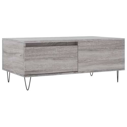 Stolić za kavu boja sivog hrasta 90x50x36,5cm konstruirano drvo - Sivi hrast sonoma 1 Cijena