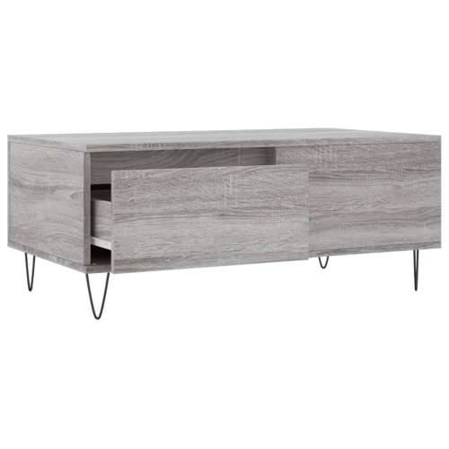 Stolić za kavu boja sivog hrasta 90x50x36,5cm konstruirano drvo - Sivi hrast sonoma 1 Cijena