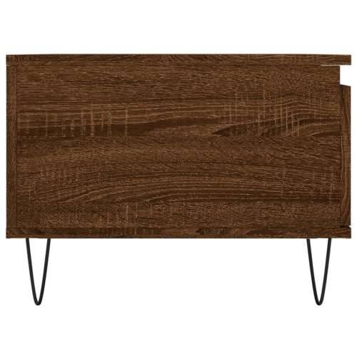 Stolić za kavu smeđa boja hrasta 90x50x36,5cm konstruirano drvo - Smeđi hrast 1 Cijena