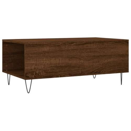 Stolić za kavu smeđa boja hrasta 90x50x36,5cm konstruirano drvo - Smeđi hrast 1 Cijena