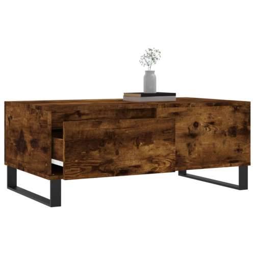 Stolić za kavu boja hrasta 90x50x36,5 cm konstruirano drvo - Dimljeni hrast 1 Cijena