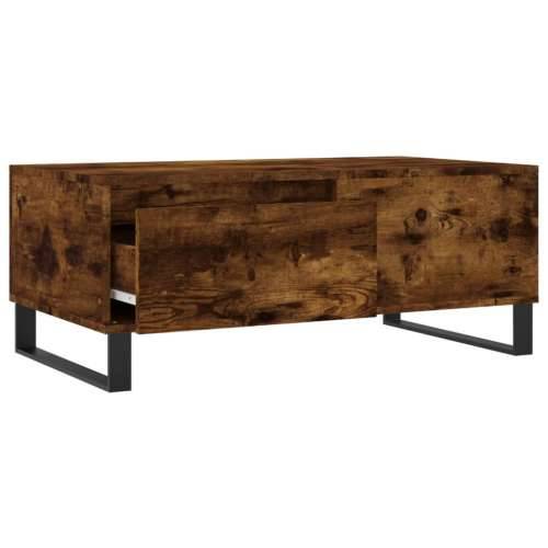 Stolić za kavu boja hrasta 90x50x36,5 cm konstruirano drvo - Dimljeni hrast 1 Cijena