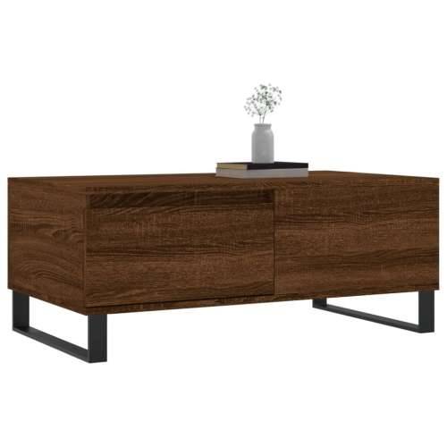 Stolić za kavu smeđa boja hrasta 90x50x36,5cm konstruirano drvo - Smeđi hrast 1 Cijena