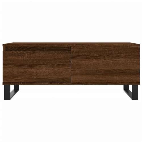 Stolić za kavu smeđa boja hrasta 90x50x36,5cm konstruirano drvo - Smeđi hrast 1 Cijena