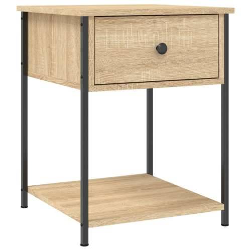 Noćni ormarići 2 kom boja hrasta 44x45x58 cm konstruirano drvo - sonoma hrast 2 Cijena