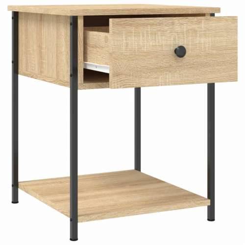 Noćni ormarići 2 kom boja hrasta 44x45x58 cm konstruirano drvo - sonoma hrast 2 Cijena