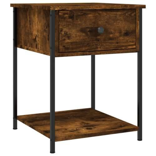 Noćni ormarići 2 kom boja hrasta 44x45x58 cm konstruirano drvo - Dimljeni hrast 2 Cijena