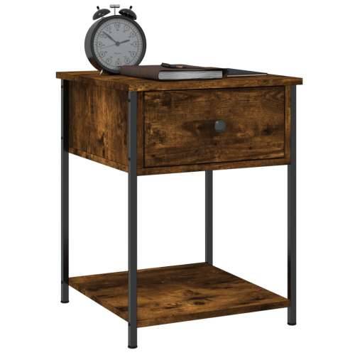 Noćni ormarići 2 kom boja hrasta 44x45x58 cm konstruirano drvo - Dimljeni hrast 2 Cijena
