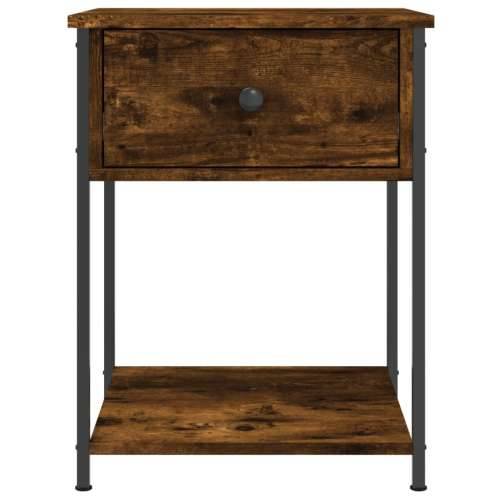 Noćni ormarići 2 kom boja hrasta 44x45x58 cm konstruirano drvo - Dimljeni hrast 2 Cijena