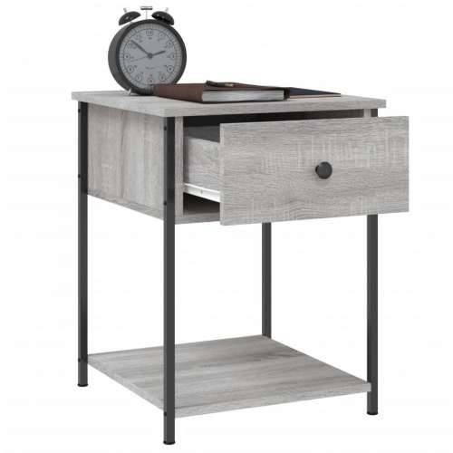 Noćni ormarići 2 kom boja hrasta 44x45x58 cm konstruirano drvo - Sivi hrast sonoma 2 Cijena