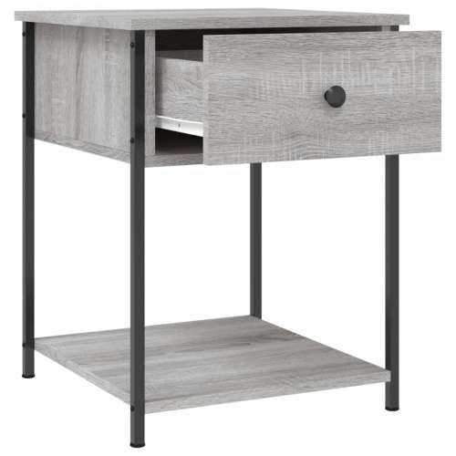 Noćni ormarići 2 kom boja hrasta 44x45x58 cm konstruirano drvo - Sivi hrast sonoma 2 Cijena