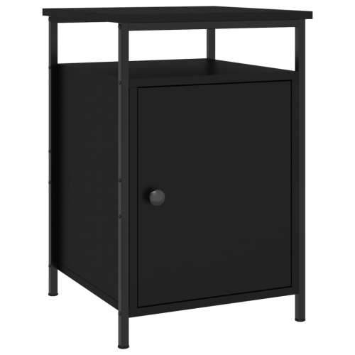 Noćni ormarići 2 kom crni 40x42x60 cm konstruirano drvo - Crna 2 Cijena