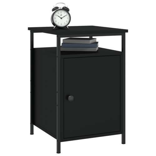Noćni ormarići 2 kom crni 40x42x60 cm konstruirano drvo - Crna 2 Cijena