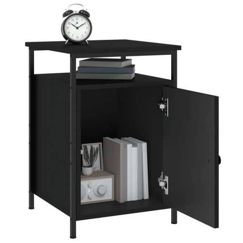 Noćni ormarići 2 kom crni 40x42x60 cm konstruirano drvo - Crna 2 Cijena