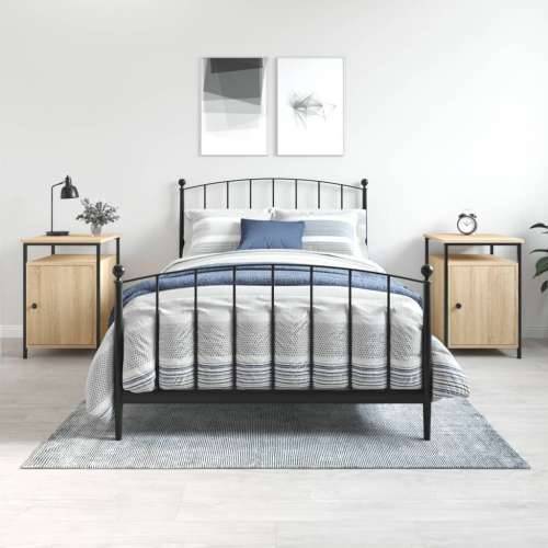 Noćni ormarići 2 kom boja hrasta 40x42x60 cm konstruirano drvo - sonoma hrast 2 Cijena