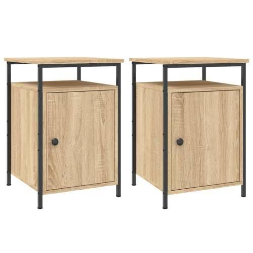 Noćni ormarići 2 kom boja hrasta 40x42x60 cm konstruirano drvo - sonoma hrast 2 Cijena