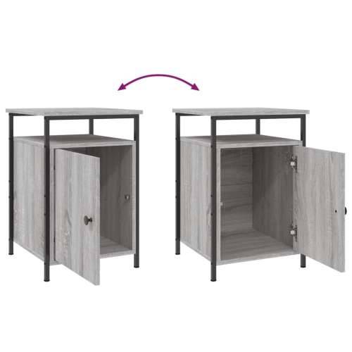 Noćni ormarići 2 kom boja hrasta 40x42x60 cm konstruirano drvo - Sivi hrast sonoma 2 Cijena