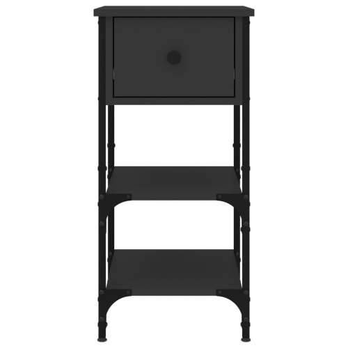 Noćni ormarići 2 kom crni 34 x 36 x 70 cm od konstruiranog drva - Crna 2 Cijena