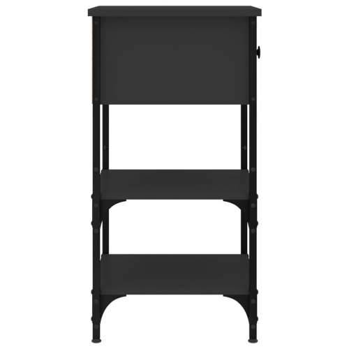 Noćni ormarići 2 kom crni 34 x 36 x 70 cm od konstruiranog drva - Crna 2 Cijena