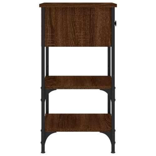 Noćni ormarići 2 kom boja hrasta 34x36x70 cm konstruirano drvo - Smeđi hrast 2 Cijena