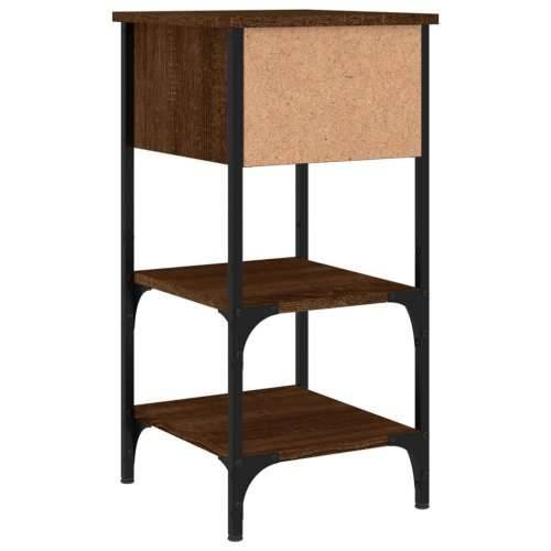Noćni ormarići 2 kom boja hrasta 34x36x70 cm konstruirano drvo - Smeđi hrast 2 Cijena