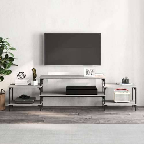 TV ormarić boja hrasta sonome 197x35x52 cm konstruirano drvo - Sivi hrast sonoma 1 197 cm Cijena