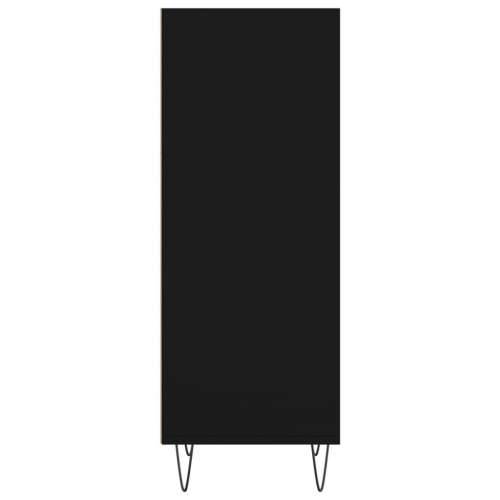 Komoda crna 34,5 x 32,5 x 90 cm od konstruiranog drva - Crna 1 Cijena