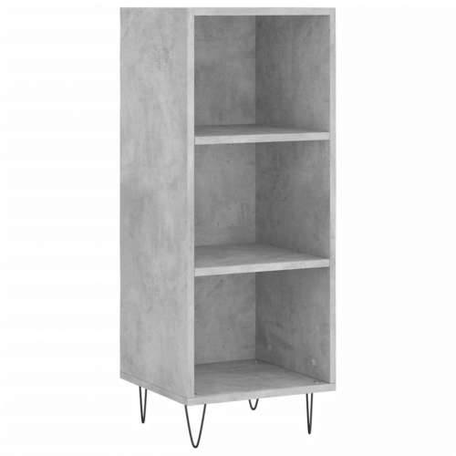 Komoda siva boja betona 34,5x32,5x90 cm od konstruiranog drva - Beton siva 1 Cijena