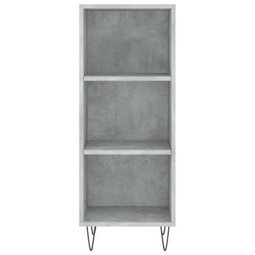 Komoda siva boja betona 34,5x32,5x90 cm od konstruiranog drva - Beton siva 1 Cijena