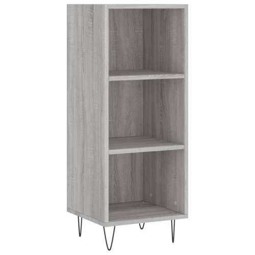 Komoda boja hrasta sonome 34,5x32,5x90 cm konstruirano drvo - Sivi hrast sonoma 1 Cijena