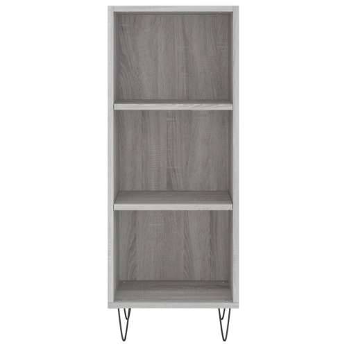 Komoda boja hrasta sonome 34,5x32,5x90 cm konstruirano drvo - Sivi hrast sonoma 1 Cijena