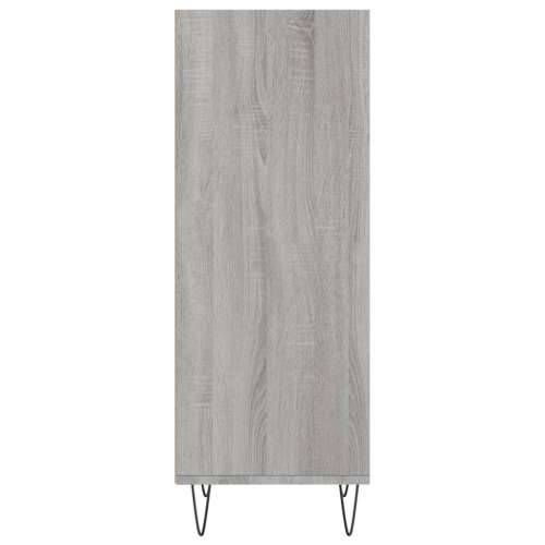 Komoda boja hrasta sonome 34,5x32,5x90 cm konstruirano drvo - Sivi hrast sonoma 1 Cijena