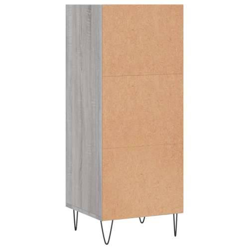 Komoda boja hrasta sonome 34,5x32,5x90 cm konstruirano drvo - Sivi hrast sonoma 1 Cijena