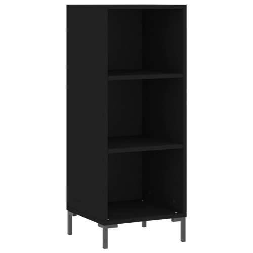 Komoda crna 34,5 x 32,5 x 90 cm od konstruiranog drva - Crna 1 Cijena