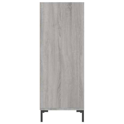 Komoda boja hrasta sonome 34,5x32,5x90 cm konstruirano drvo - Sivi hrast sonoma 1 Cijena