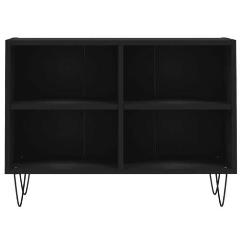 TV ormarić crni 69,5 x 30 x 50 cm od konstruiranog drva - Crna 1 Cijena