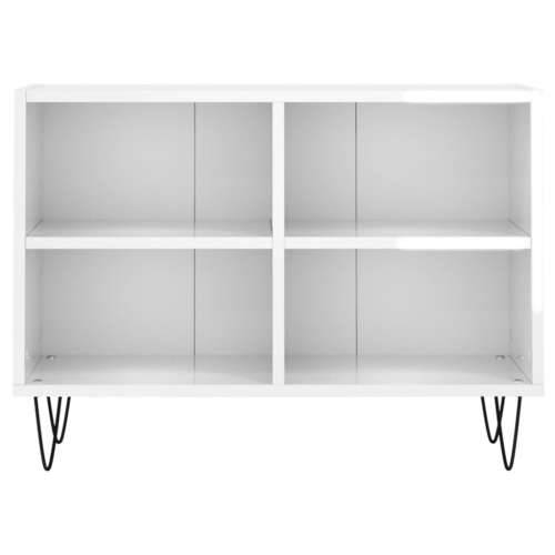 TV ormarić sjajni bijeli 69,5x30x50 cm od konstruiranog drva - Visoko sjajno bijela 1 Cijena