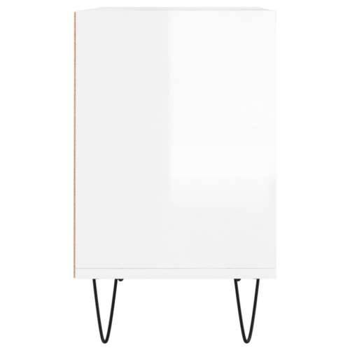 TV ormarić sjajni bijeli 69,5x30x50 cm od konstruiranog drva - Visoko sjajno bijela 1 Cijena