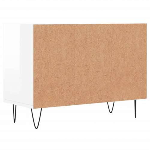 TV ormarić sjajni bijeli 69,5x30x50 cm od konstruiranog drva - Visoko sjajno bijela 1 Cijena