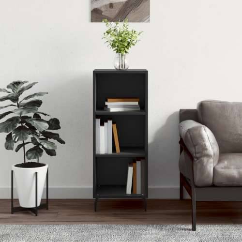 Komoda crna 34,5 x 32,5 x 90 cm od konstruiranog drva - Crna 1 Cijena