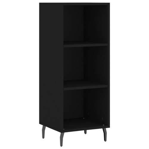 Komoda crna 34,5 x 32,5 x 90 cm od konstruiranog drva - Crna 1 Cijena