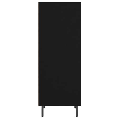 Komoda crna 34,5 x 32,5 x 90 cm od konstruiranog drva - Crna 1 Cijena